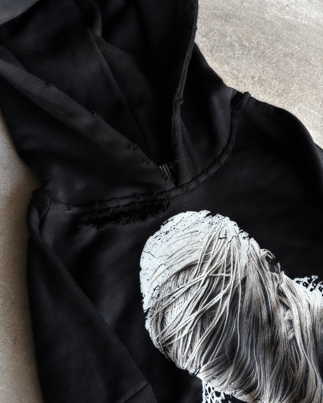 OCCULT mumia black hoodie