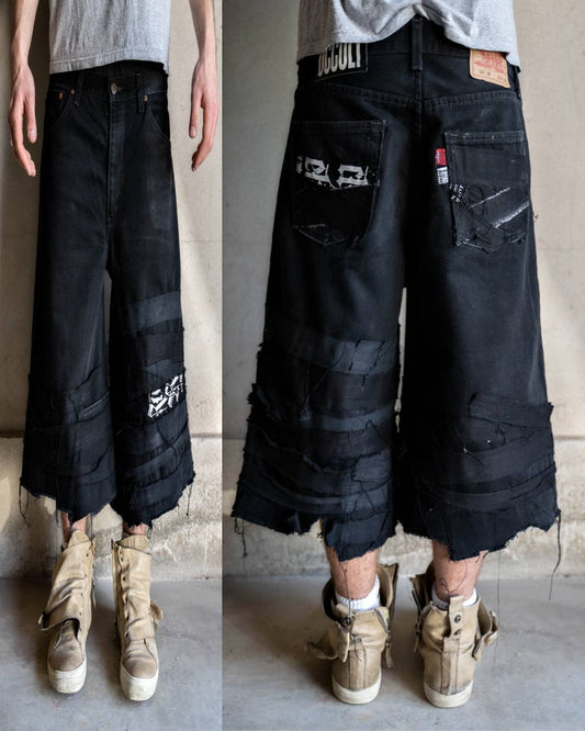 OCCULT mumia shorts 4/9